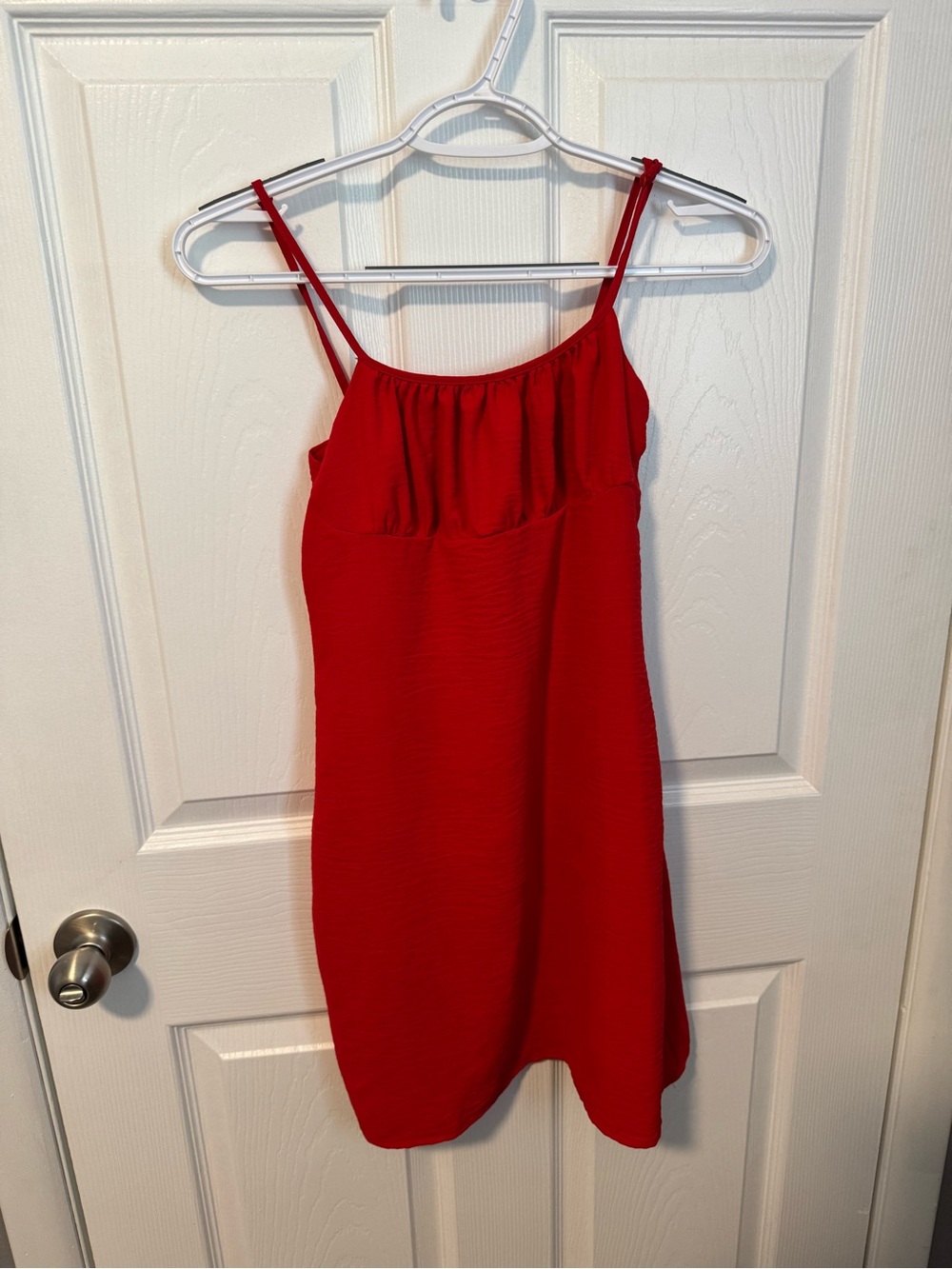 Aeropostale Red Spaghetti-Strap Mini Dress